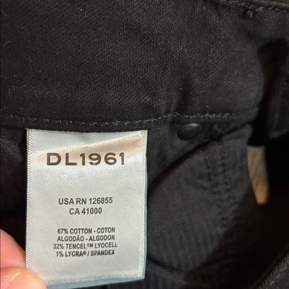 New DL1961 | black denim jeans Nick Slim 31 X 34 31X34